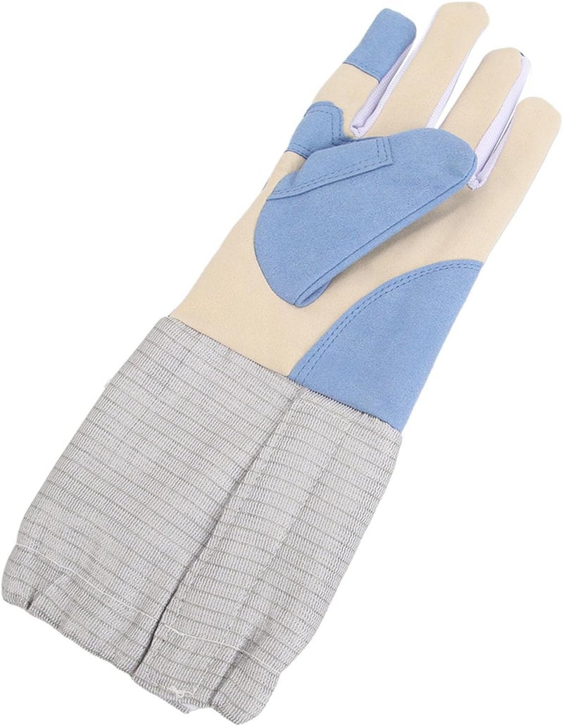 CXCTCT Fencing Gloves,Fencing Gloves for Men WomenLeft Hand Prevent Slip Wearable Professional Saber Glove Fencing Glove for Fencing Match Practice (M) - Image 2